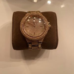 Michael Kors Crystal Rose Gold Watch